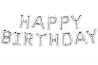 Folienballon Luftballon Geburtstag Schriftzug Happy Birthday 